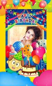Birthday Photo Frame 1 تصوير الشاشة