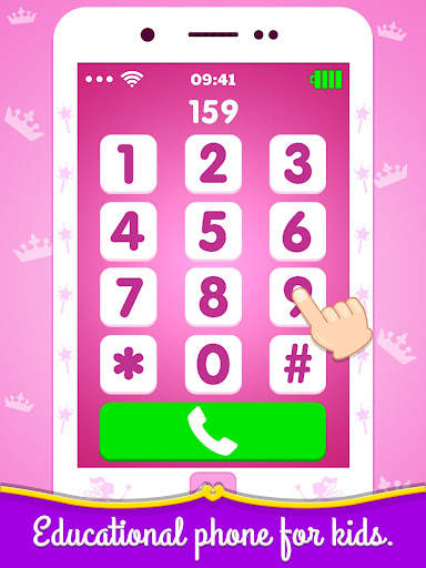 Princess Baby Phone - Princess Games screenshot 1