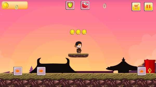 Ninja Littel Run screenshot 1