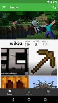 FANDOM for: Minecraft screenshot 1