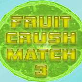 Fruit Crush Match 3 logo