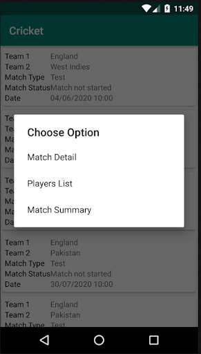 Cric Live - Live Cricket Scores screenshot 2