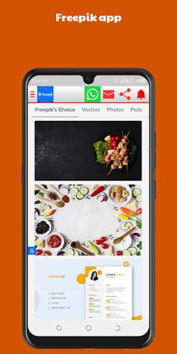 Freepik: graphic design (official app) 7 تصوير الشاشة