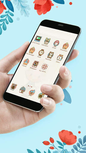 Cute Simple Life Theme for Android screenshot 1