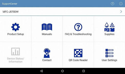 Brother SupportCenter screenshot 5