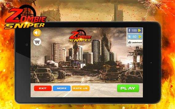 Zombie Sniper Shooter screenshot 16