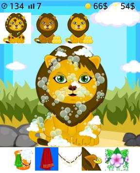 Cleaning Lions Game screenshot 3