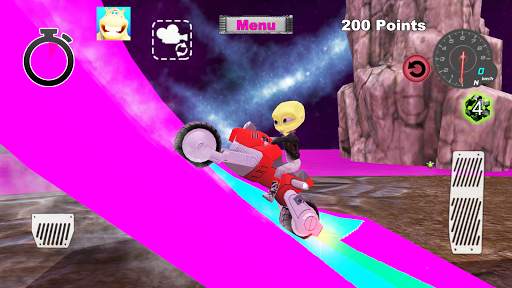 Bike Future Race Alien World by Kaufcom screenshot 1
