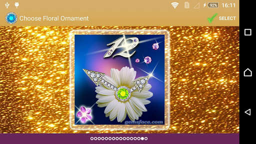 Sparkling Gems Watch Faces screenshot 12