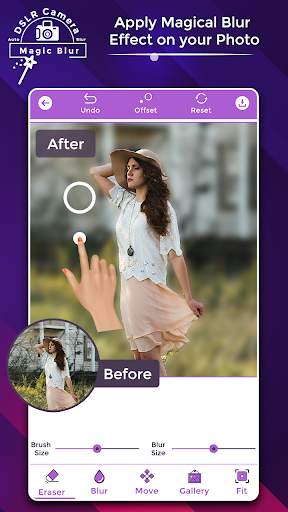 Magic Blur - Auto Blur DSLR Camera screenshot 4