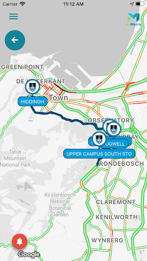 GoMetro Move - Official UCT Jammie App screenshot 3