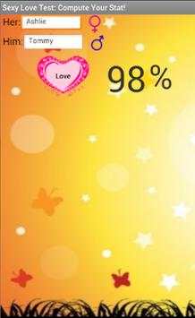 Sexy Love Test screenshot 3
