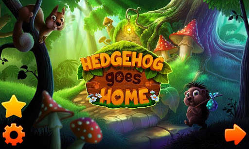 Hedgehog goes home 1 تصوير الشاشة