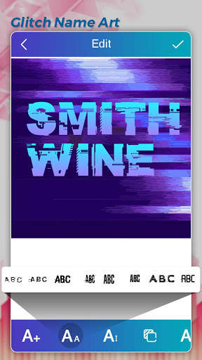 Glitch Name Art Maker screenshot 1