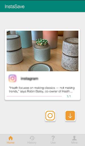 Videos downloader for instagram screenshot 1