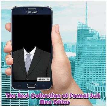 Men Suit Photo Frames Maker screenshot 1