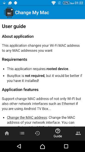 Change My MAC - Spoof Wifi MAC screenshot 6