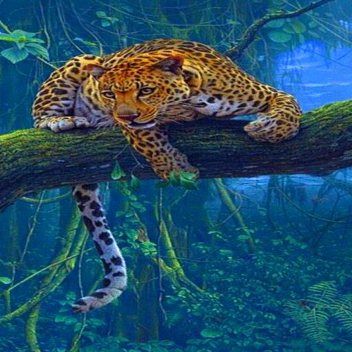 Jungle Leopard Live Wallpaper 3