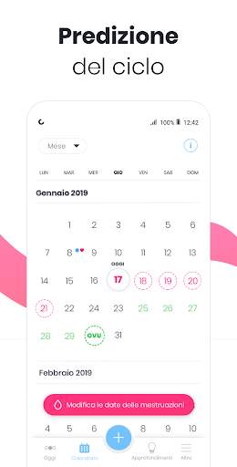 Calendario Mestruale - Ovulazione e Fertilità MIA screenshot 3