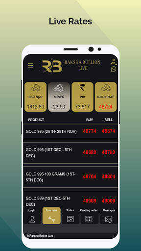 Raksha Bullion Live screenshot 1