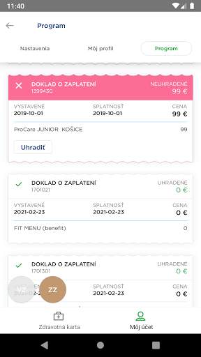 Môj ProCare screenshot 5