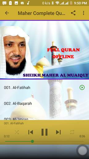 Maher Full Offline Mp3 Quran screenshot 2