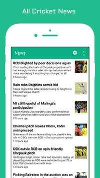 CricScore - Live cricket score, Schedule,World cup screenshot 3
