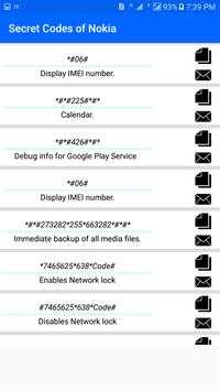 Secret Codes of All Nokia Phones: screenshot 3