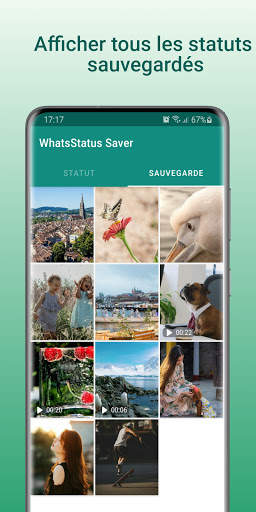 WhatsStatus Saver -Téléchargeur de statut WhatsApp screenshot 4