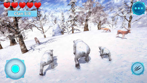 Arctic Bear Survival Life Simulator screenshot 4