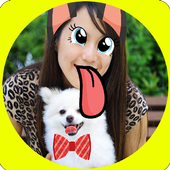 selfie Filters effect snapchat icon