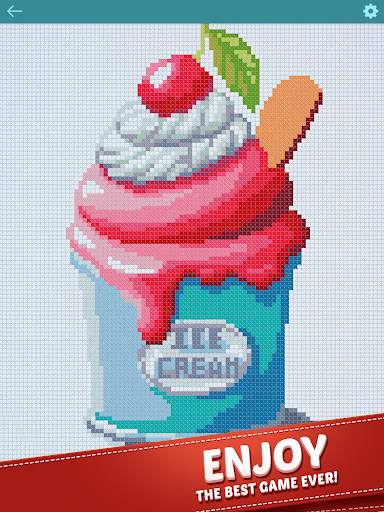 Cross Stitch - Color by Letters Pixel Art Game screenshot 8