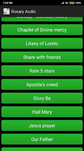 Rosary Audio English Offline screenshot 2