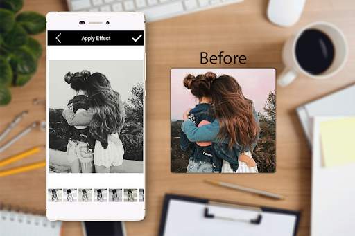 Black And White Photo Effect скриншот 4