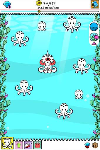 Octopus Evolution: Idle Game 5 تصوير الشاشة