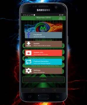 Maven VPN screenshot 2