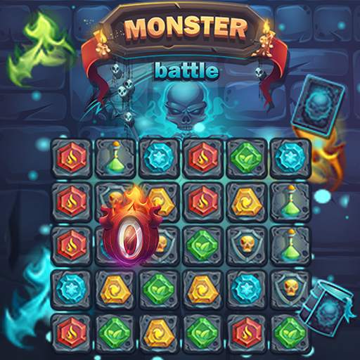 Monster Crush Sage - Match 3 Game 6