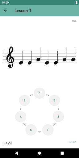 Clefs: Music Reading Trainer screenshot 3