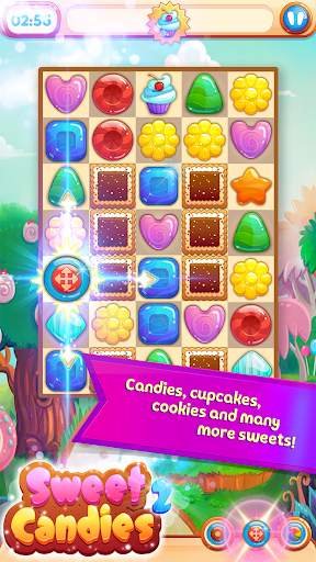 Sweet Candies 2 - Match 3 screenshot 1