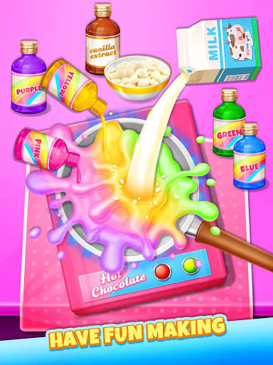 Unicorn Hot Chocolate - Dream Food Maker screenshot 1