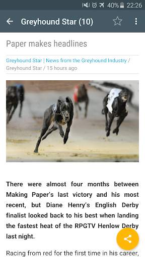 Dog Racing News screenshot 4