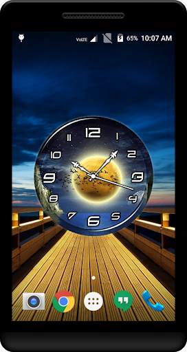 Moon Clock Live Wallpaper screenshot 3