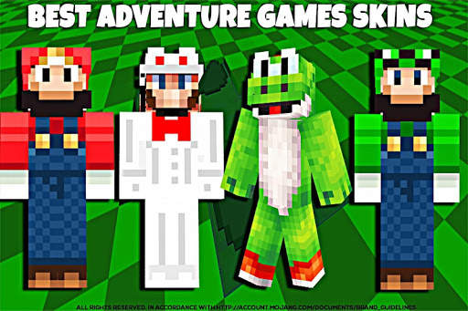 Super Retro Mod   Bros Skins For Mcpe screenshot 2