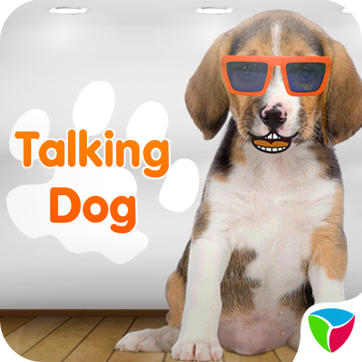 Talking Dog Talk &amp; Funny أيقونة