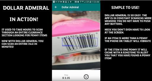 Dollar Admiral Penny Shopping App Free Edition screenshot 2