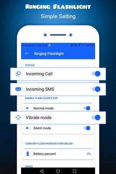 Ringing Flashlight screenshot 4