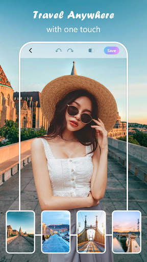 Photo editor: Travel anywhere screenshot 1