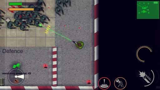 Zombie Hunter - 2D Zombie Game screenshot 1