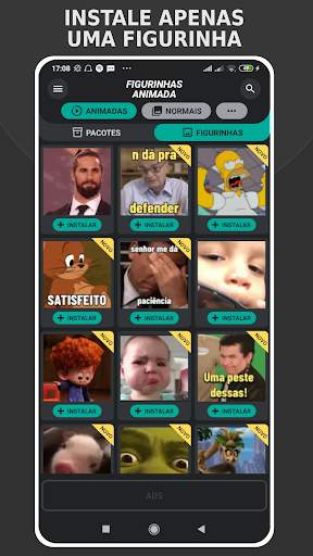 Figurinhas Animadas Para Whats screenshot 2