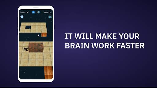 Cubon - Bloxorz Block Puzzle Game स्क्रीनशॉट 3